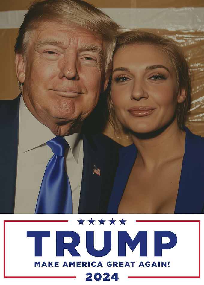 Trump 2024 Campaign Poster