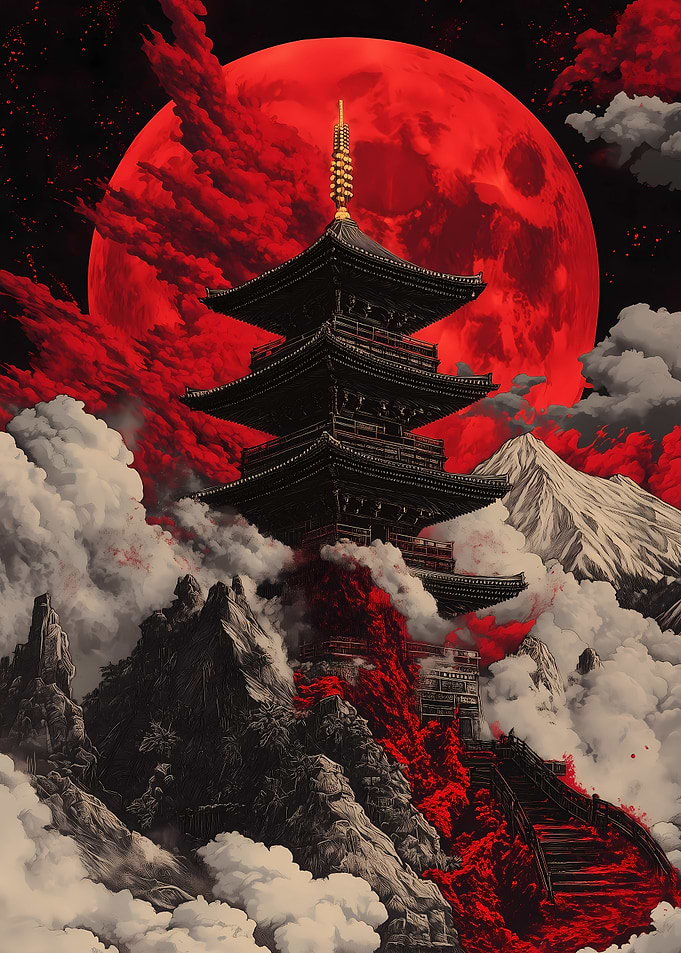 Red Moon Pagoda