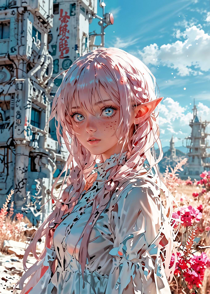 Elf Anime Girl