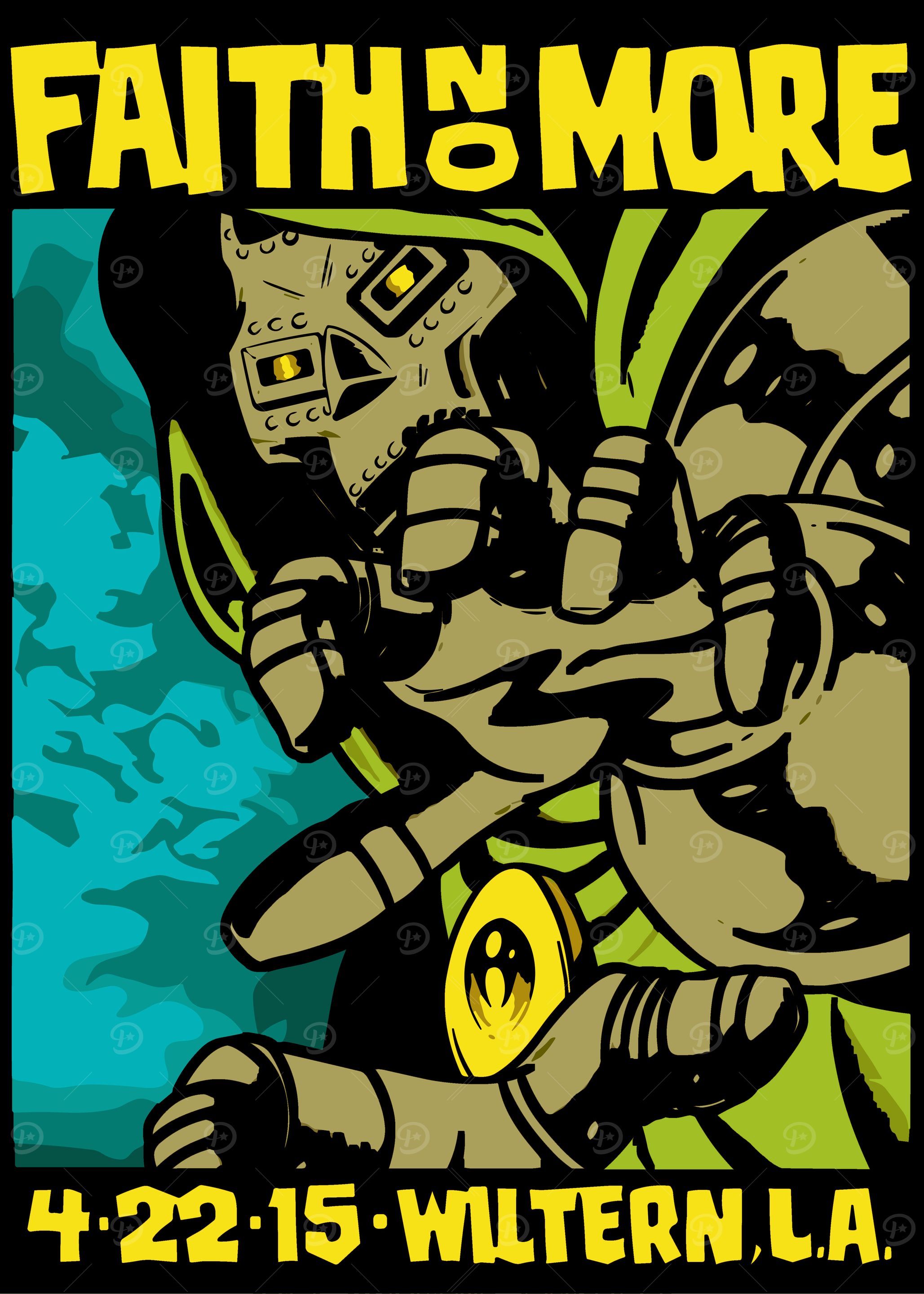 Faith No More Concert Poster