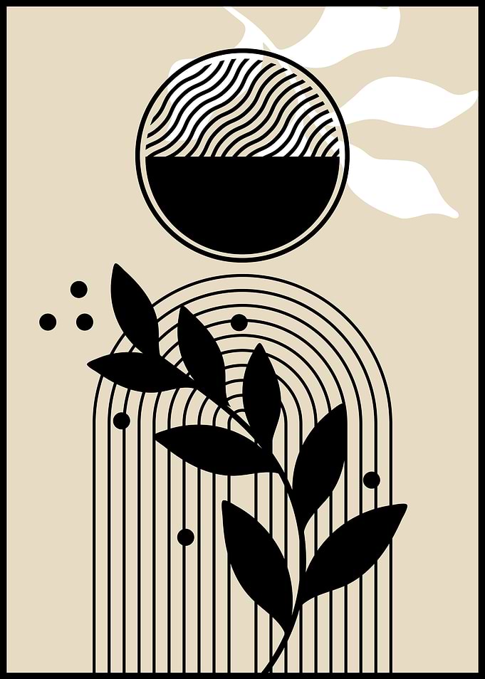 Abstract Minimalist Art