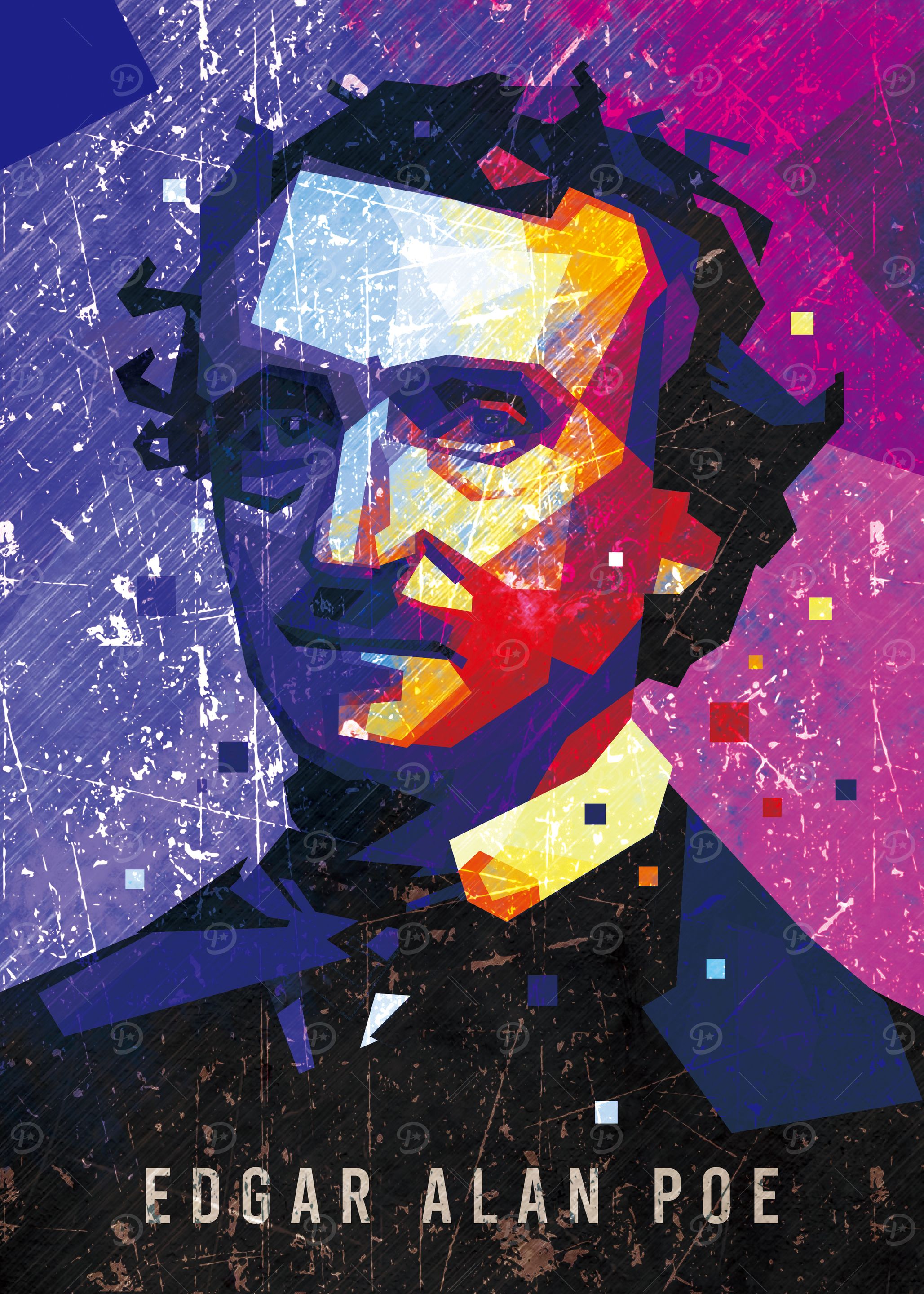 Edgar Allan Poe Portrait