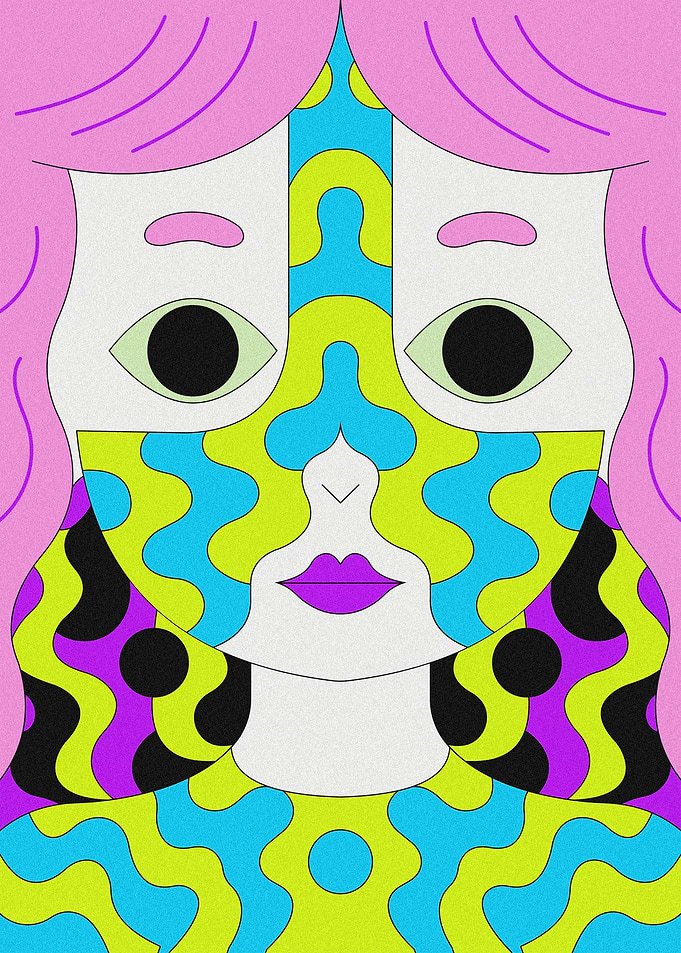 Psychedelic Portrait