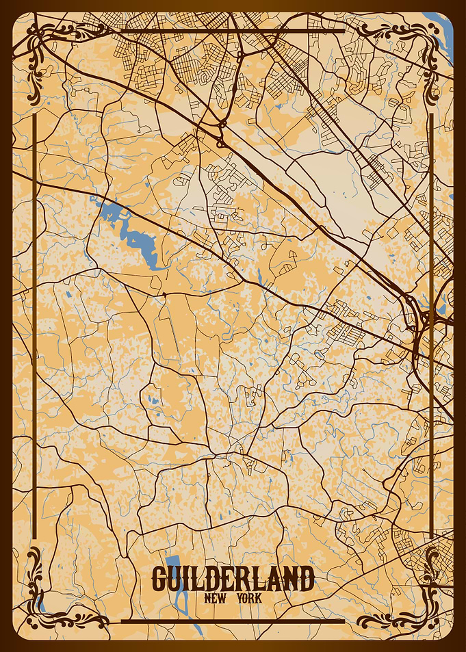 Guilderland, New York Map