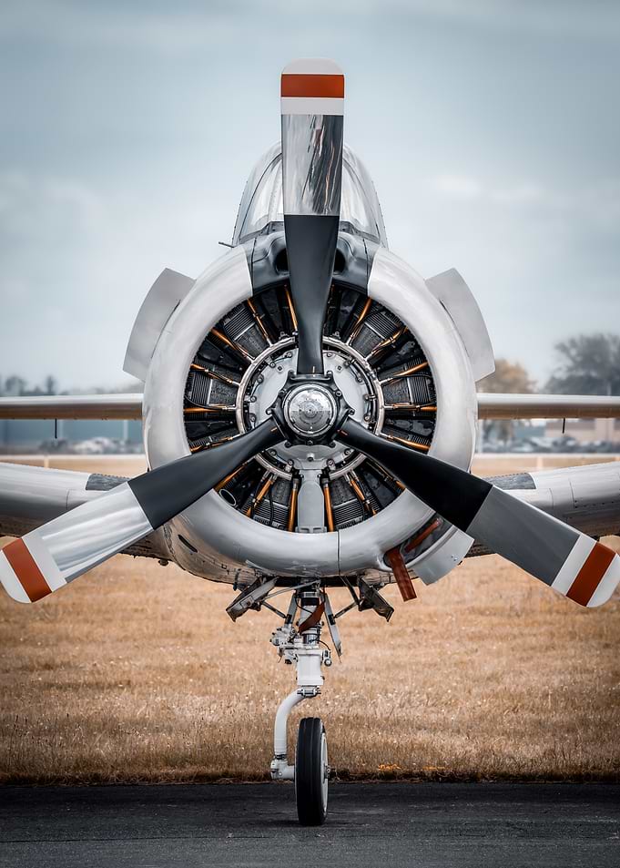 Vintage Propeller Plane