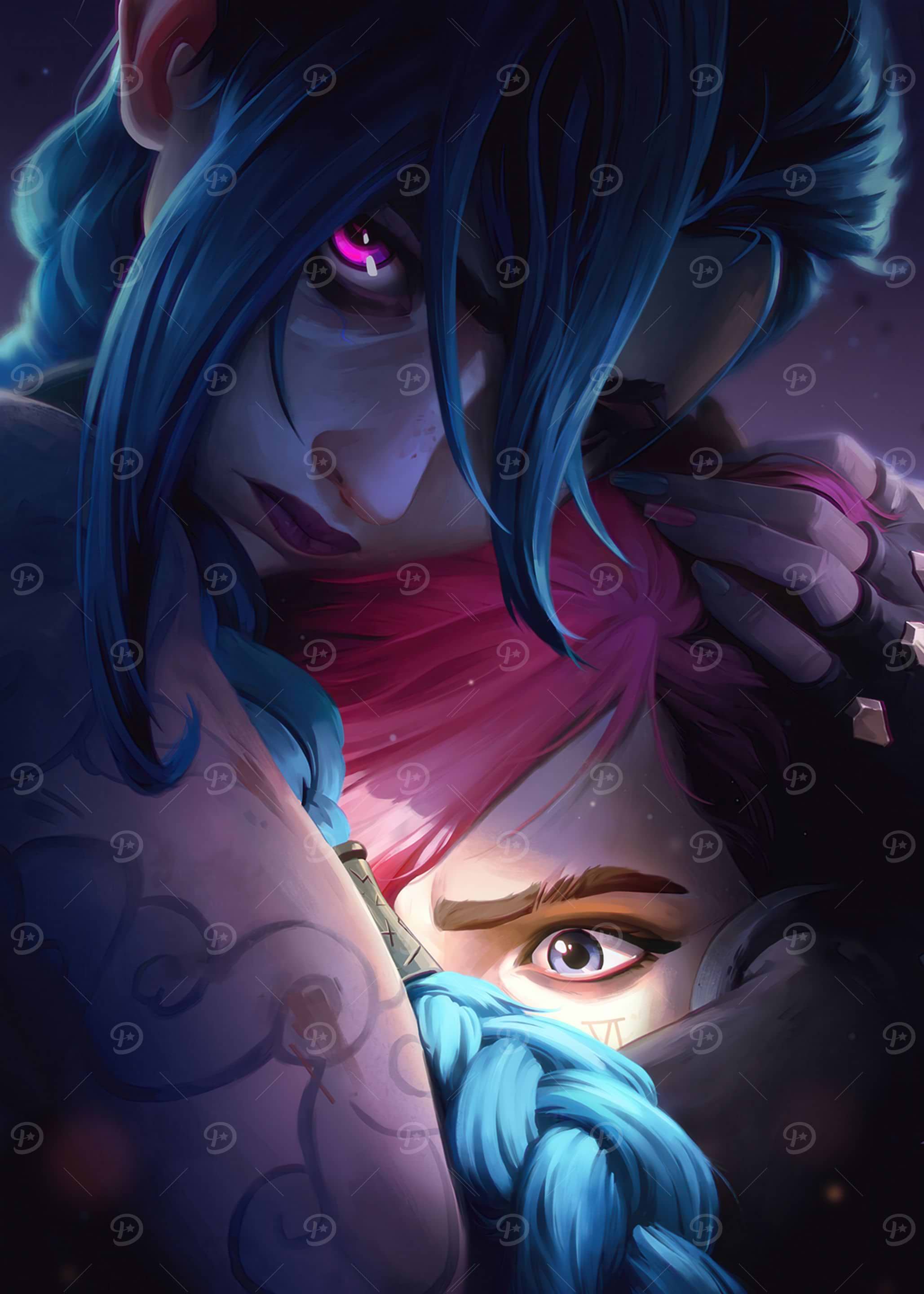 Echoes of Jinx metal poster - Limited Edition | Displate