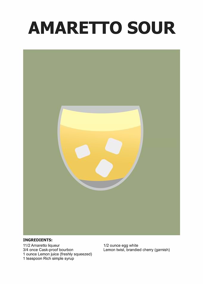 Amaretto Sour Cocktail Recipe