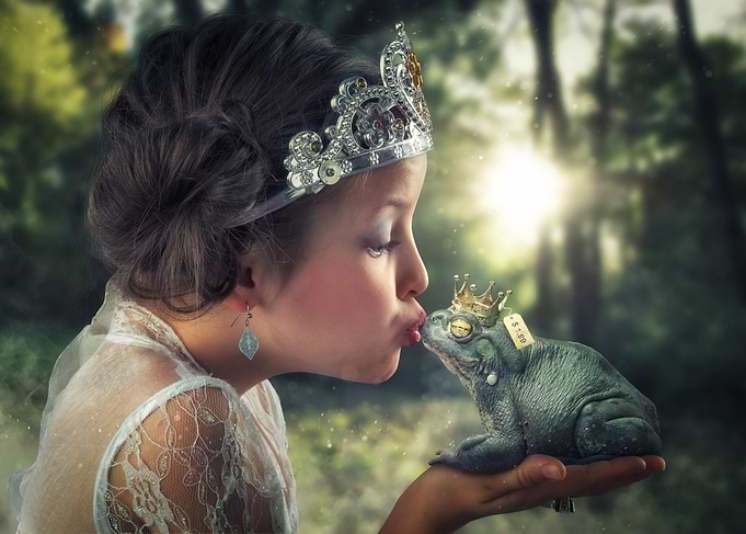 Princess Kissing Frog