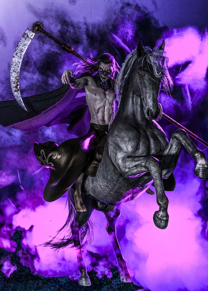 Four Horsemen of Apocalypse - Death (Thánatos)