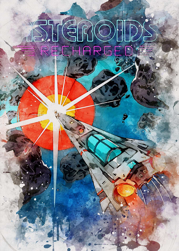 Asteroids Recharged Spaceship