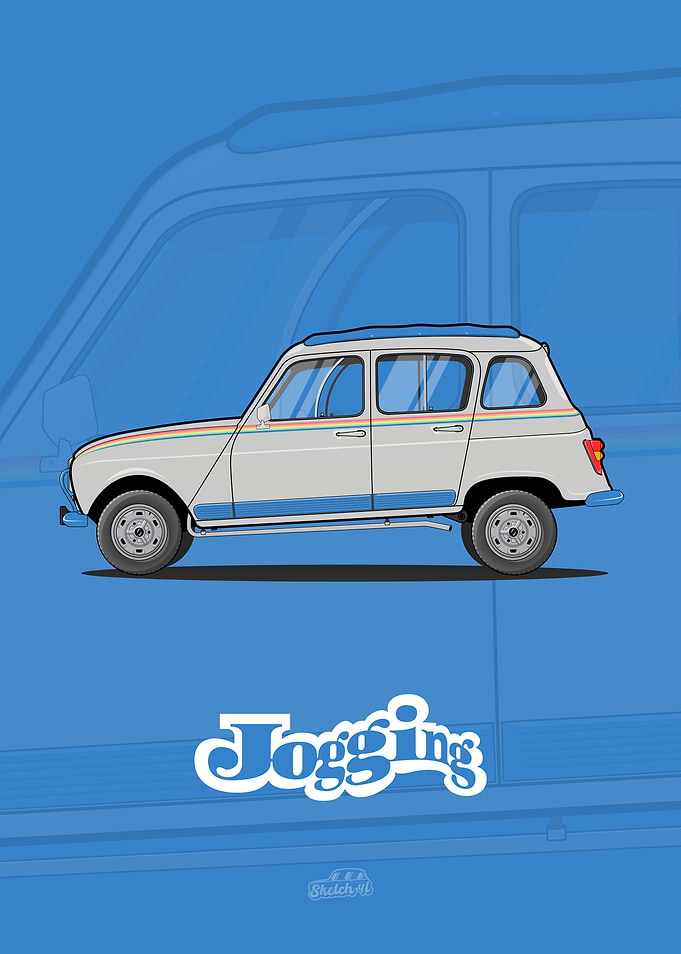 Renault 4L - Jogging