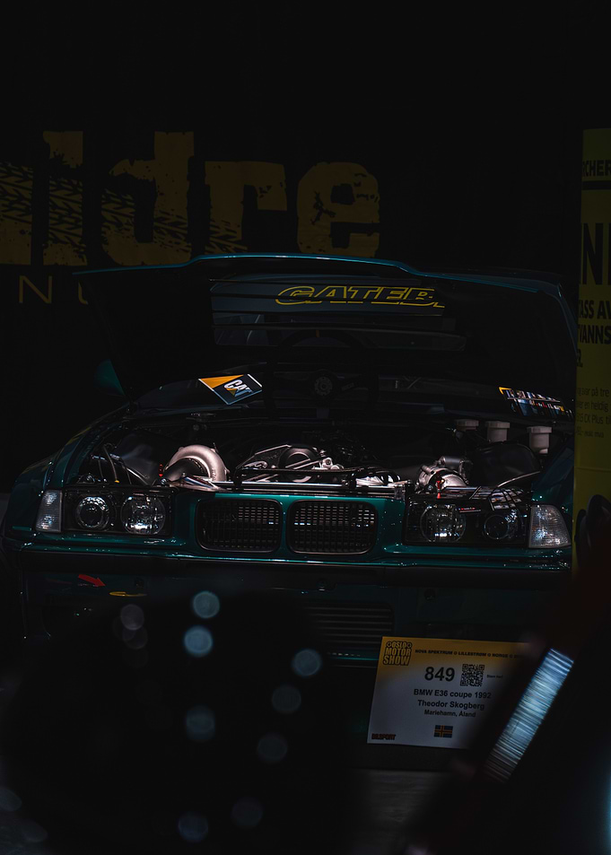 Tuned BMW E36 Coupe