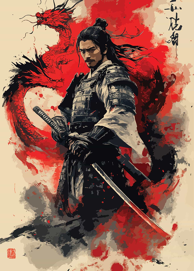 Samurai and Dragon