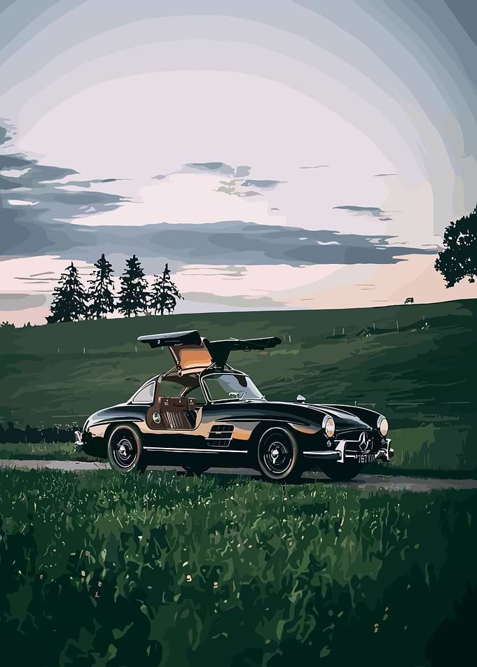 Mercedes Benz SL Gullwing