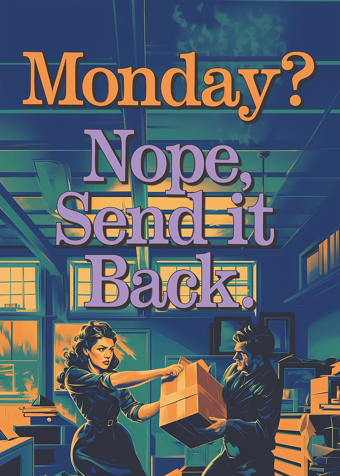 Monday? Nope, Send It Back
