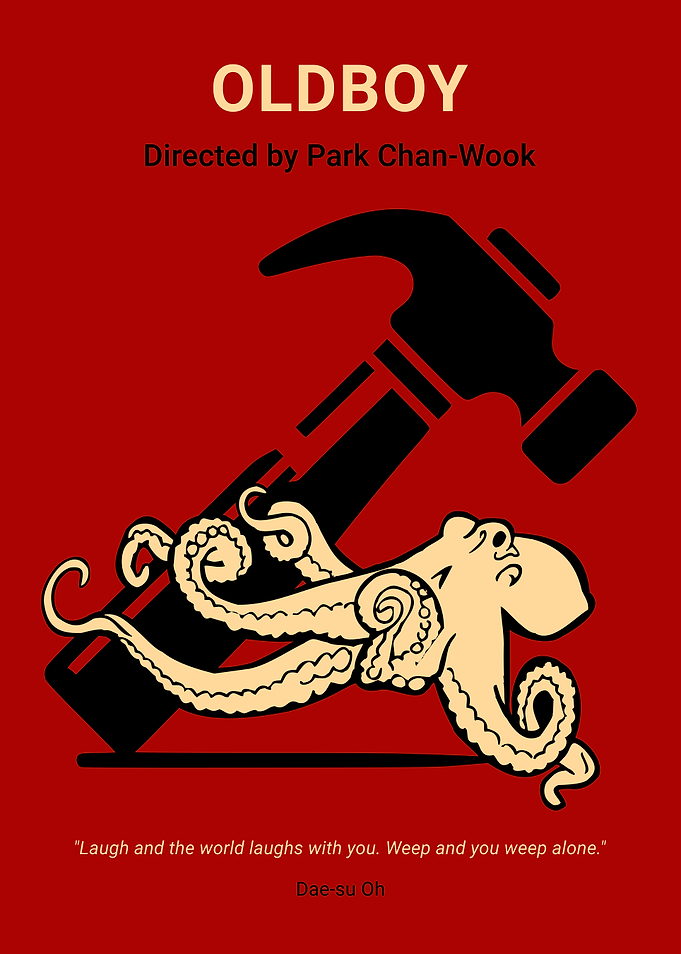Oldboy Minimalist Movie Poster