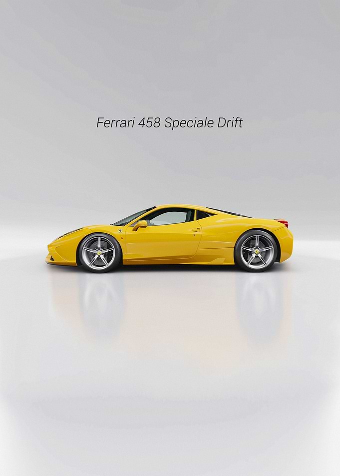 Ferrari 458 Speciale Drift