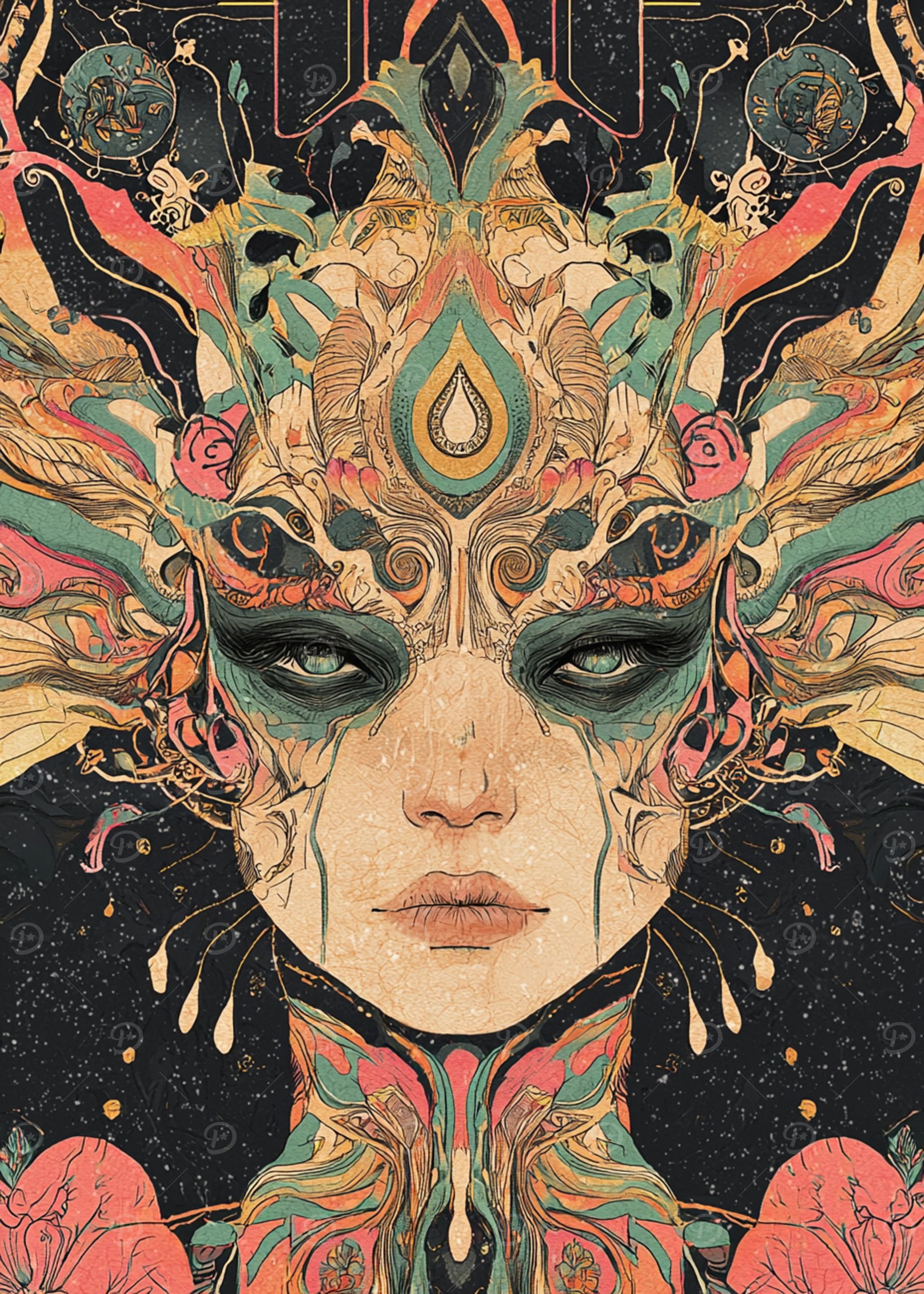 Mystical Woman Portrait