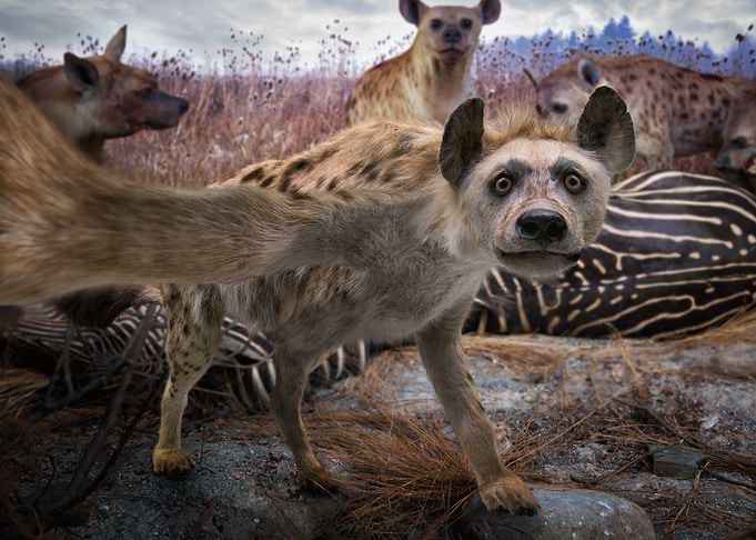 Hyena Close-Up