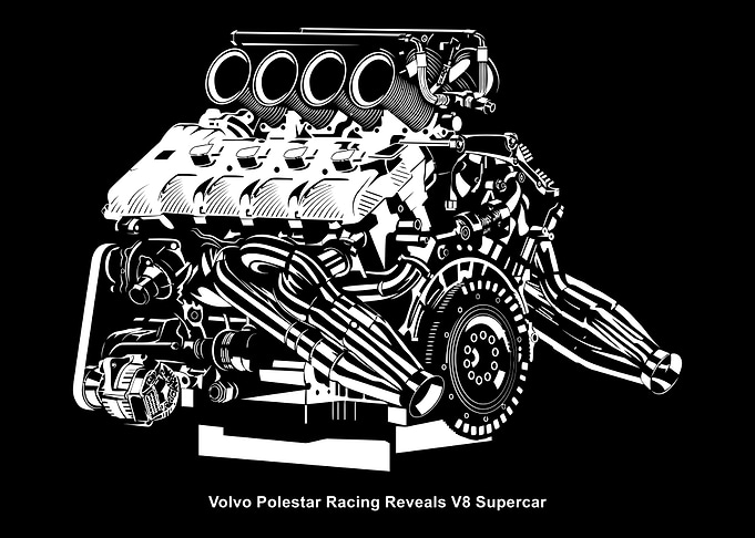 Volvo Polestar Racing Reveals V8 Supercar