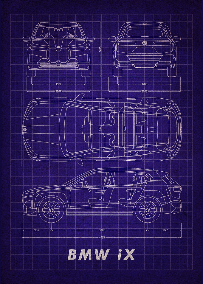 BMW iX Blueprint