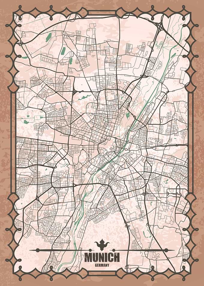 Munich City Map
