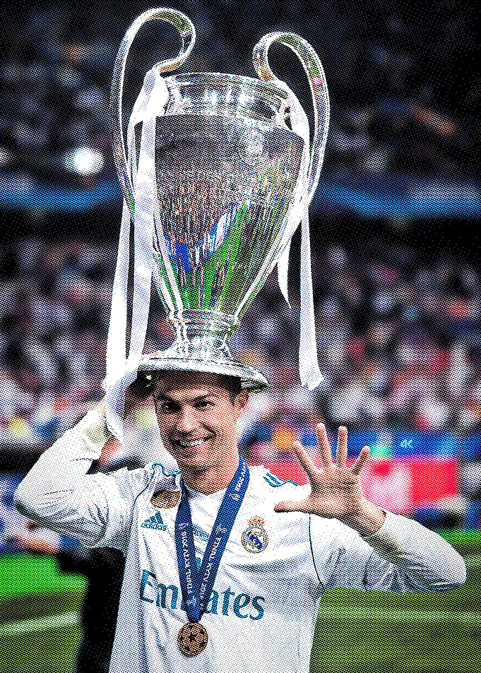 Cristiano Ronaldo Champions League Trophy