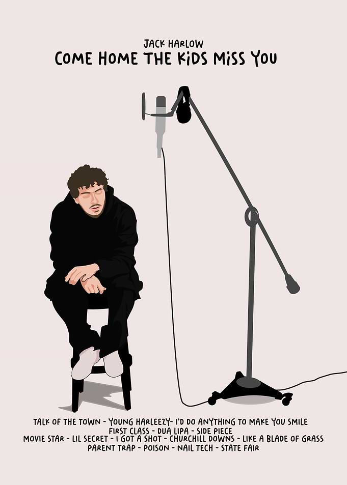 Jack Harlow Music Poster