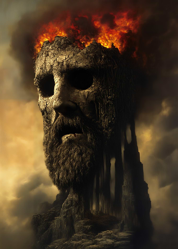 Corrupted Statue of Zeus at Olympia
