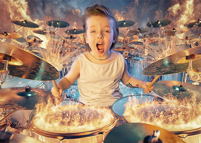 Fiery Drum Solo