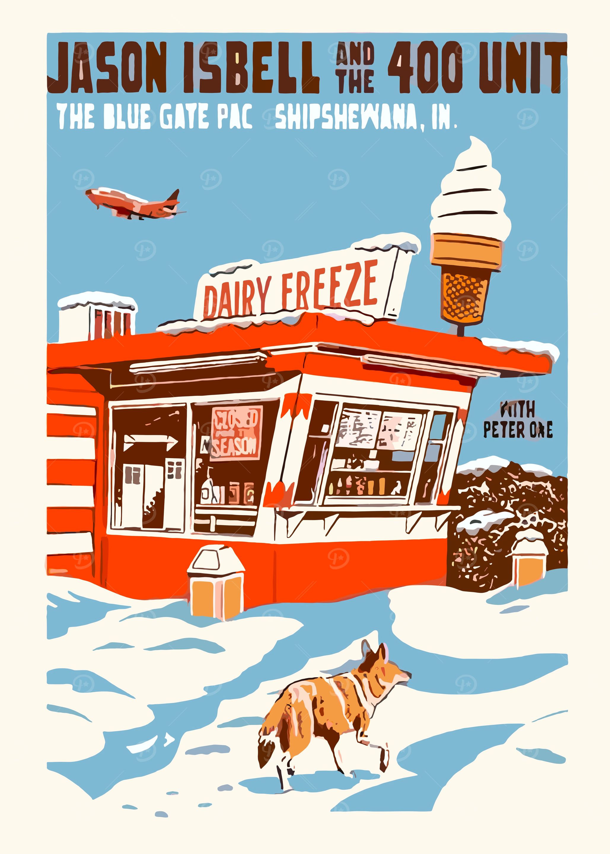 Jason Isbell & 400 Unit Concert Poster