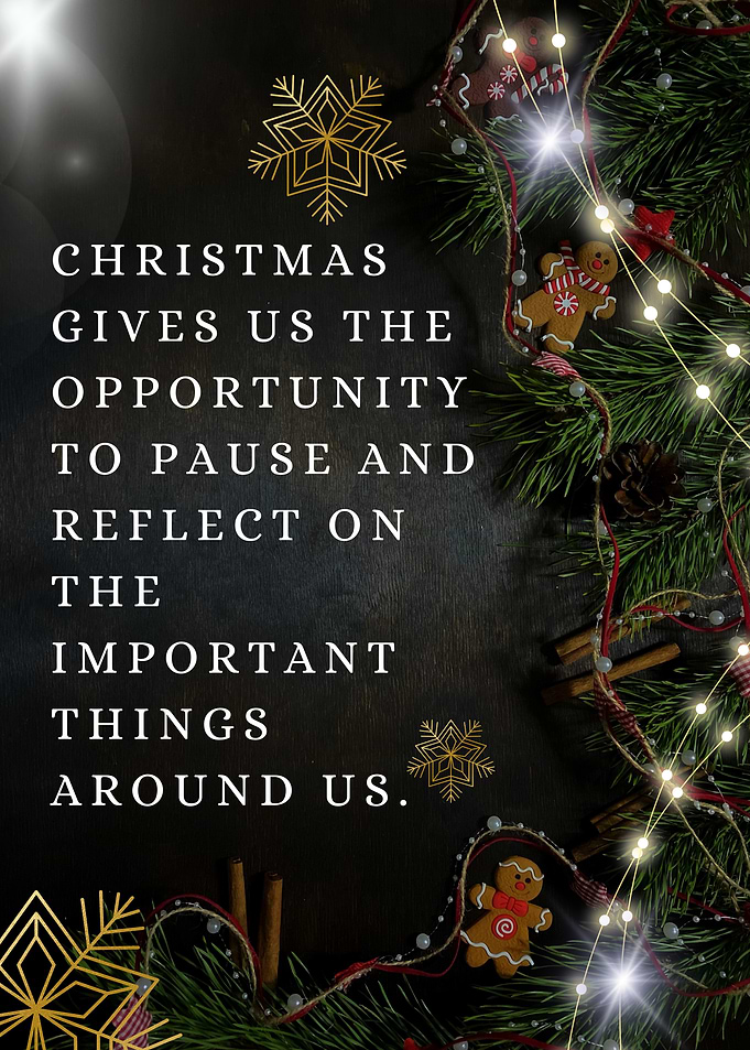 Christmas Reflection Quote