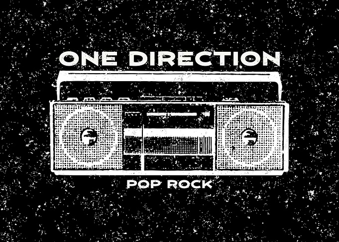 One Direction Pop Rock Cassette