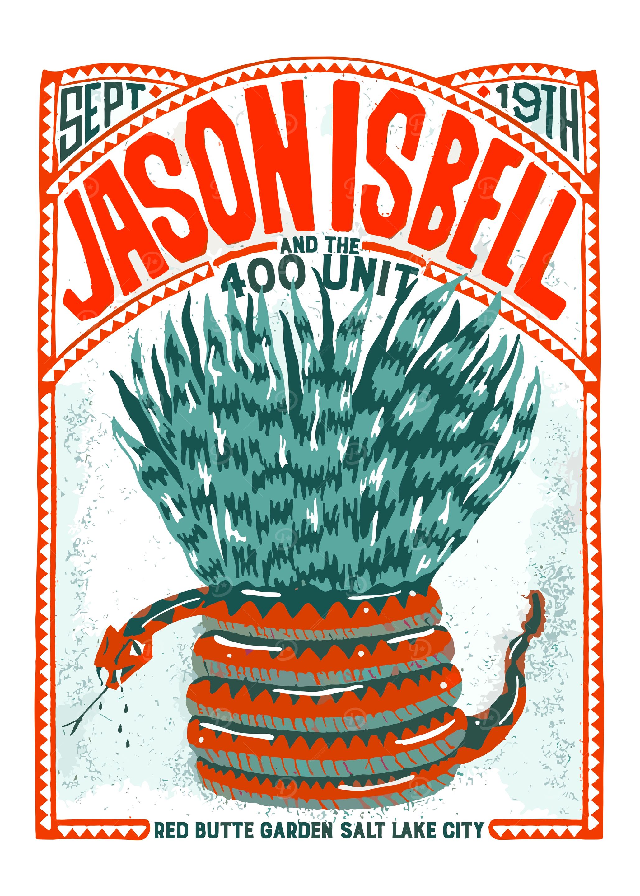 Jason Isbell Concert Poster