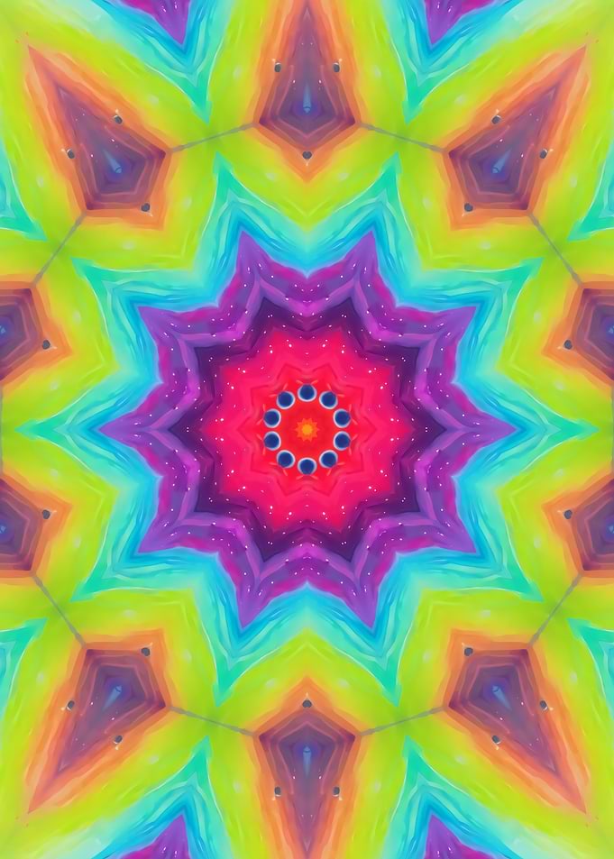 Rainbow Kaleidoscope