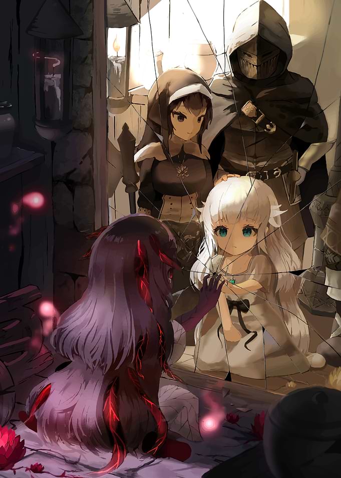 Fantasy Girl Reflection