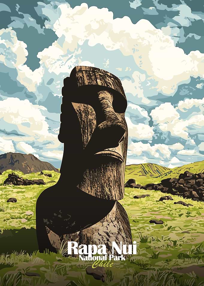 Rapa Nui National Park Poster