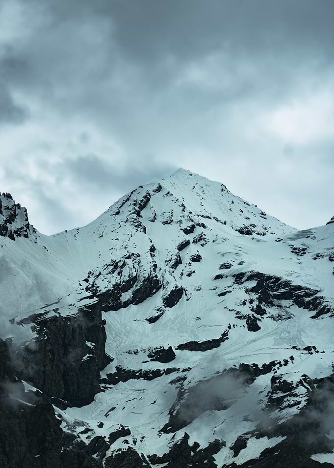 Snowy Mountain Peak