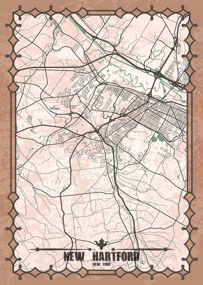 New Hartford Map