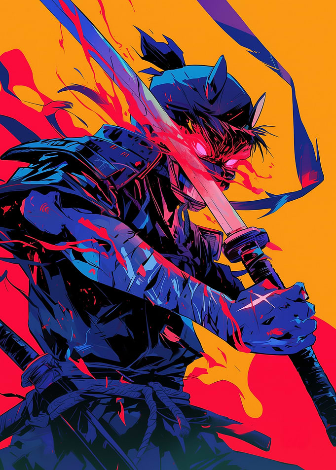Samurai Warrior Art