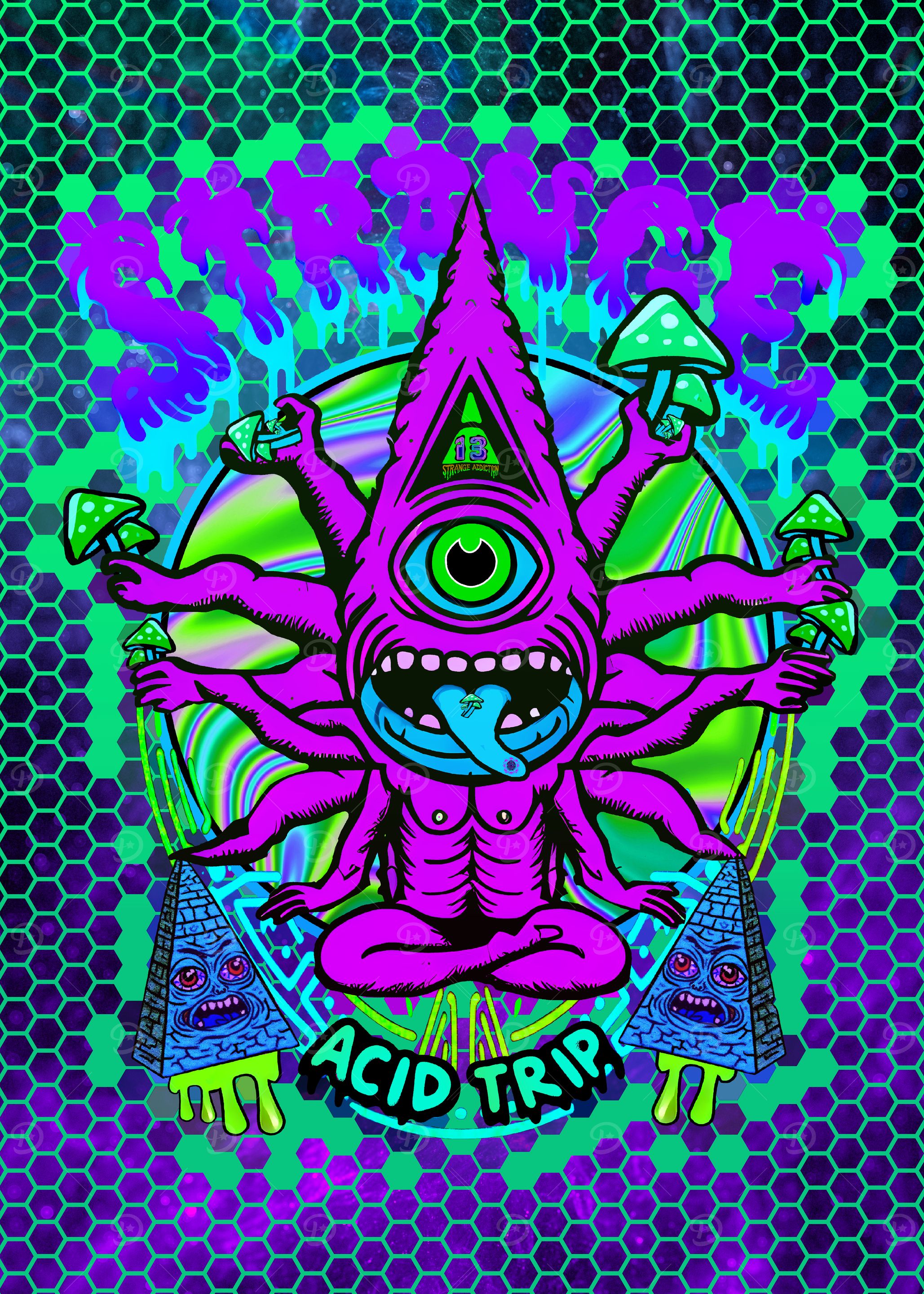 Psychedelic Shroom God