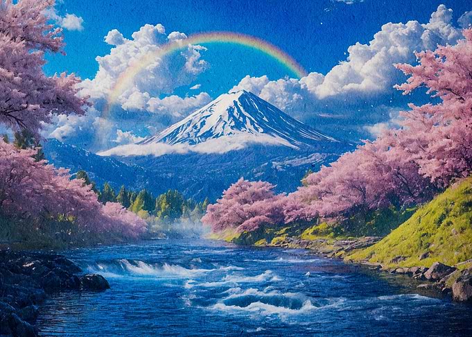 Mount Fuji Landscape
