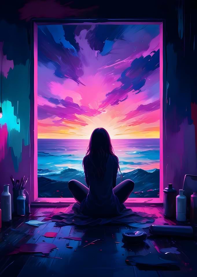 Silhouette at Sunset