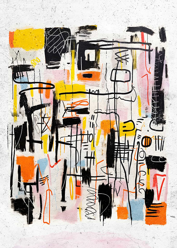 Abstract Graffiti Art