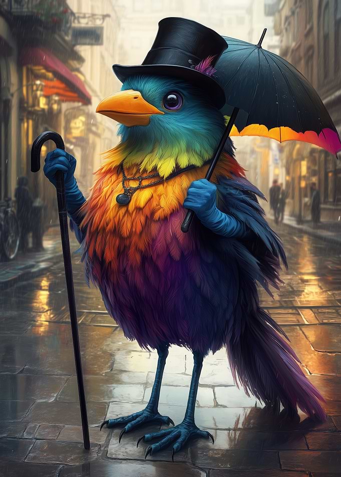 Rainbow Bird