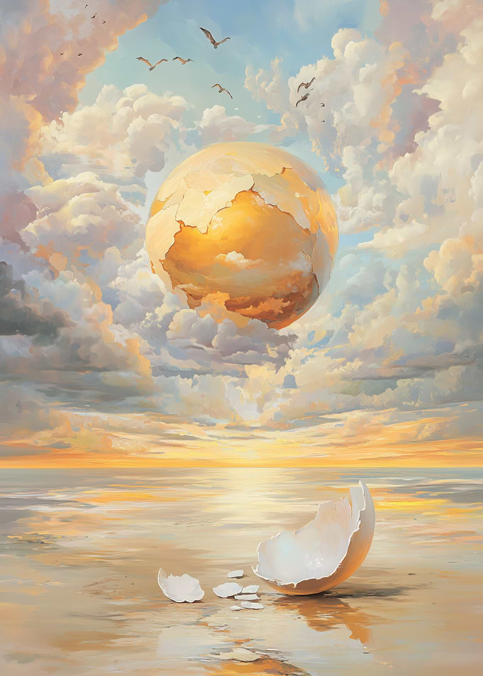 Golden Egg in Sky