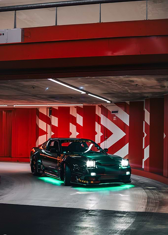 Tuned Nissan 240SX