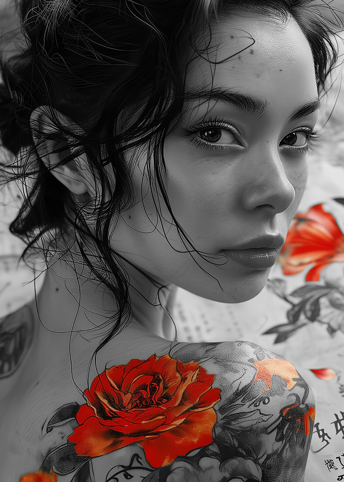 Red Rose Tattoo