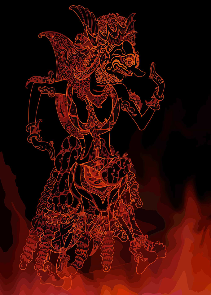 Indonesian Shadow Puppet
