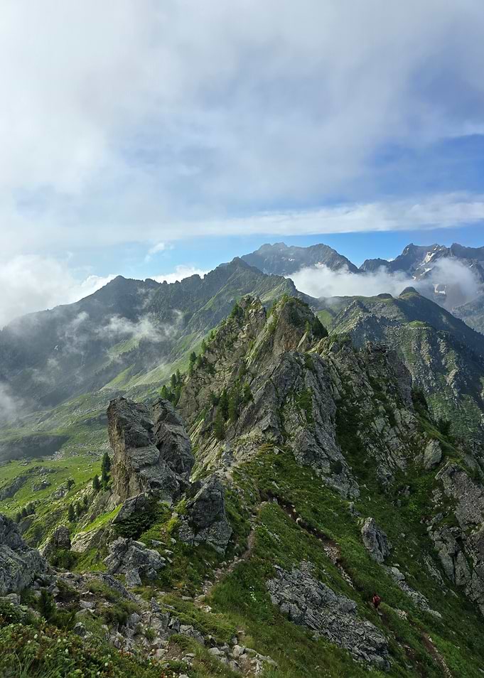 Mountain Range Landscape